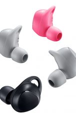 Samsung Gear IconX in schwarz, weiß und rosa
