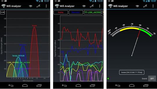 WLAN-App Wifi Analyser