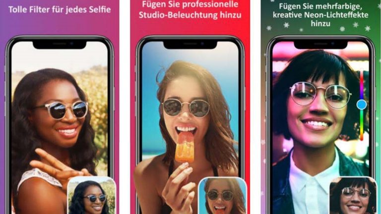 Bokeh-Effekt mit Facetune App Facetune sorgt für Bokeh-Effekt und perfekte Selfies bei Smartphone-Fotos