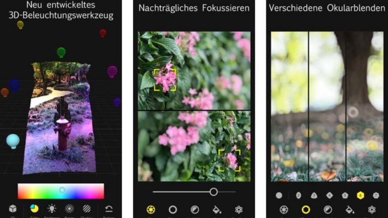 Bokeh-Effekt mit Focos App Focos sorgt für Bokeh-Effekt bei Smartphone-Fotos