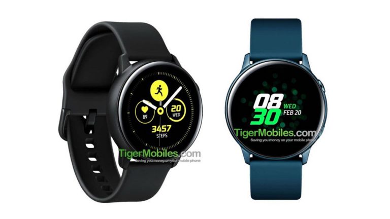 Galaxy Watch Active Renderfotos