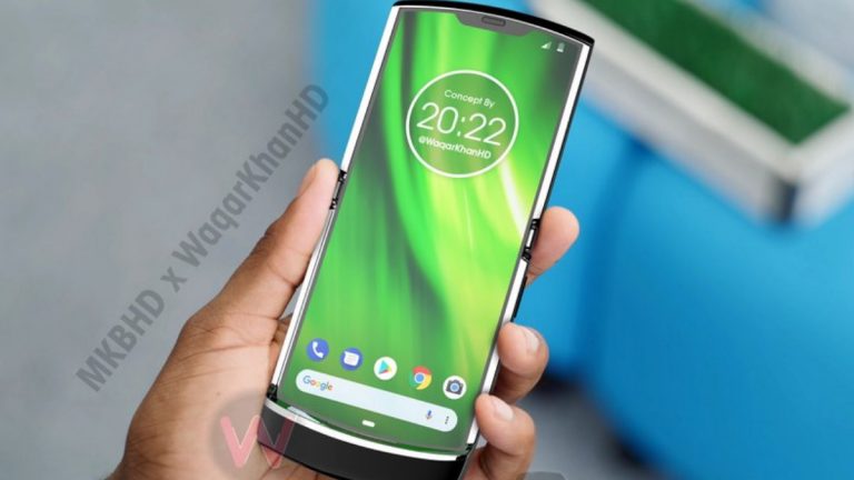 Konzeptbild Motorola Razr 2019