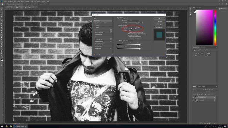Kanäle in Photoshop auswählen, um Glitch-Effekt zu erzeugen