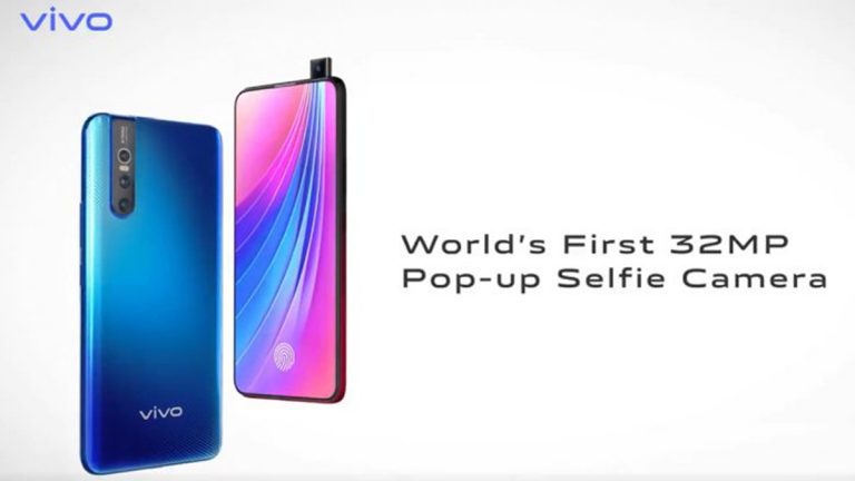 Vivo V15 Pro Teaserbild mit Pop-up-Selfiekamera
