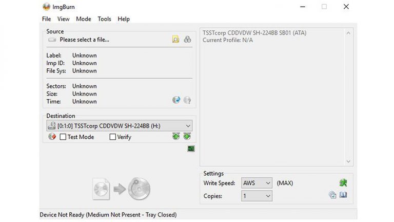 Windows 10 ISO erstellen: Auf DVD brennen ImgBurn: ISO-Datei auf DVD brennen mit wenigen Klicks