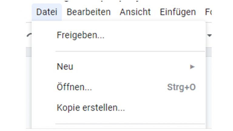 Kopie eines Dokuments erstellen
