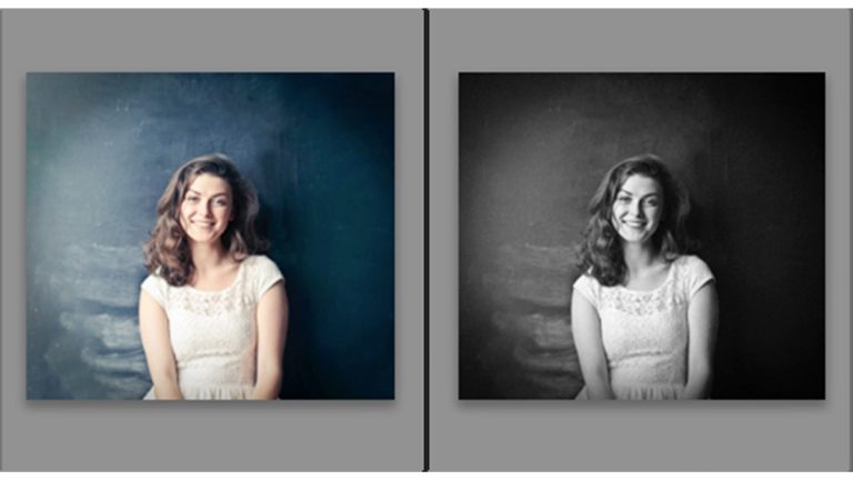 Lightroom Schwarz-Weiß: Vorher/Nachher Lightroom: Vorher-Nachher-Vergleich