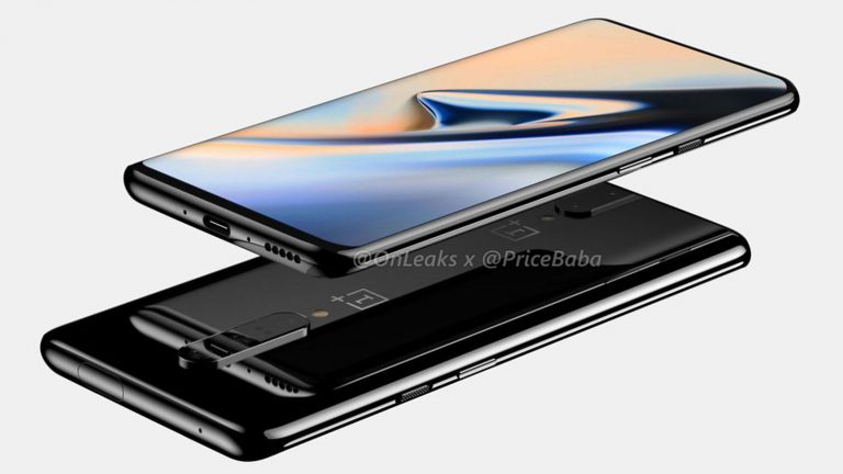 OnePlus 7 in Renderbildern und Video
