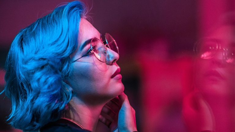 Photoshop Neonfarben: Blau/Pink