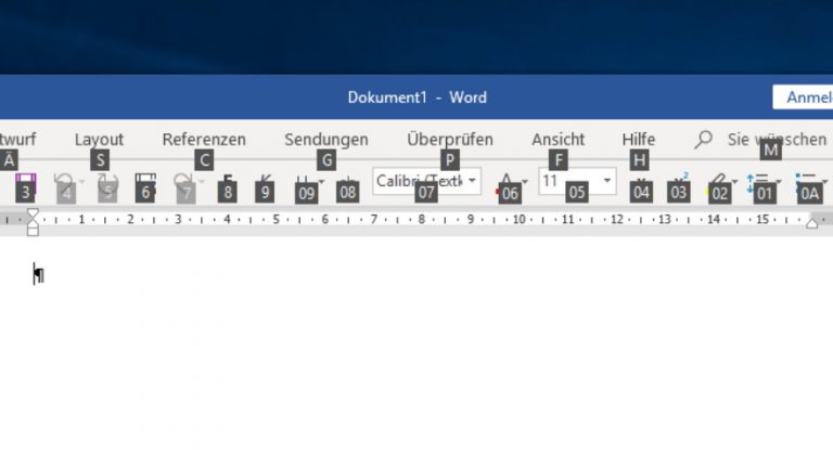 F10-Taste Tastaturbefehle einblenden Screenshot F10-Taste Tastaturbefehle einblenden Screenshot