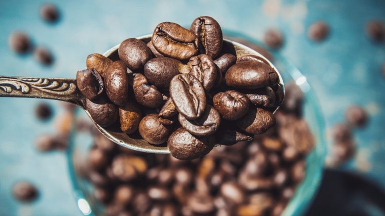 Kaffeemühle reinigen: Bohnenbehälter mit fusselfreiem Tuch auswischen