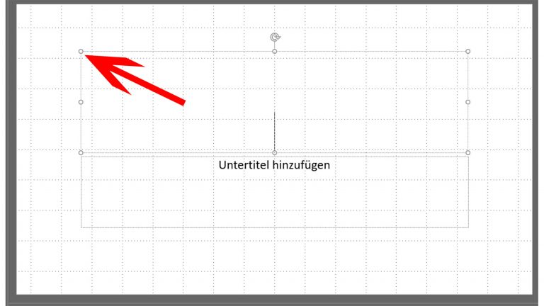 PowerPoint Hilfslinien: Gitternetz Gitternetz-Führungslinien in PowerPoint