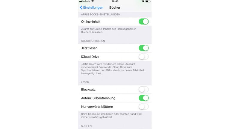 Apple Books Einstellungen Apple Books Einstellungen