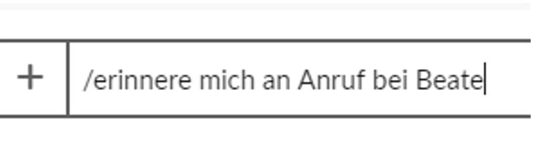 Slack-Fenster Chat Slackbot Erinnerung