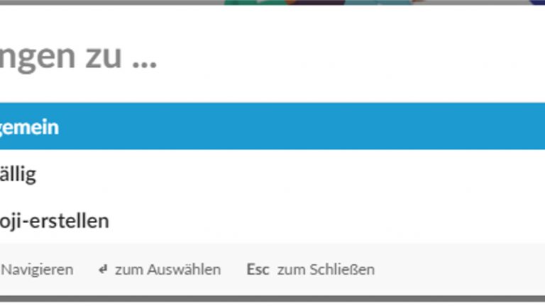 Slack-Fenster Springen zu
