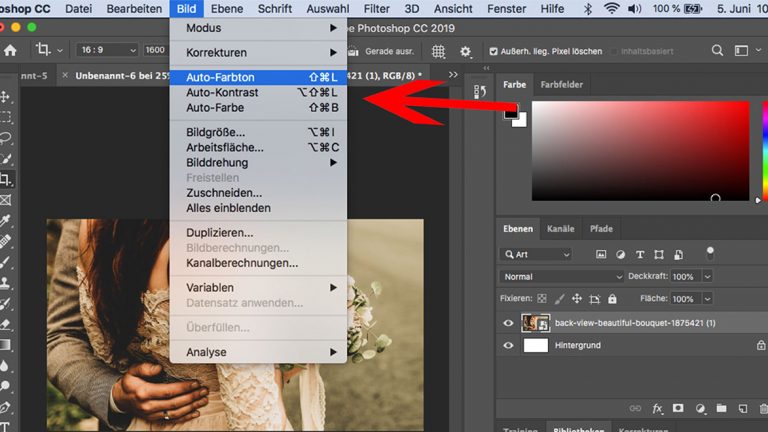 Weißabgleich: Was ist das? Photoshop: Weißabgleich mit Autokorrektur