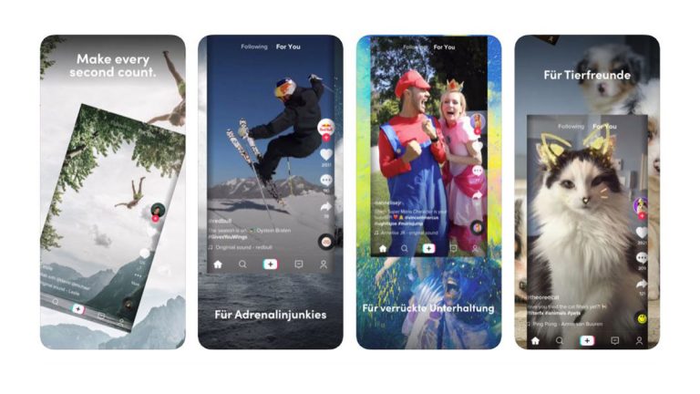 Youtube-Alternativen: TikTok TikTok Video-App als YouTube-Alternative