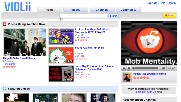 Youtube-Alternativen: VidLii VidLii Videoportal als YoutTube-Alternative