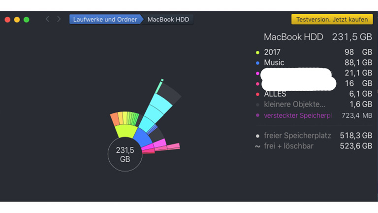 Cleaner Apps f&uuml;r Mac - DaisyDisk