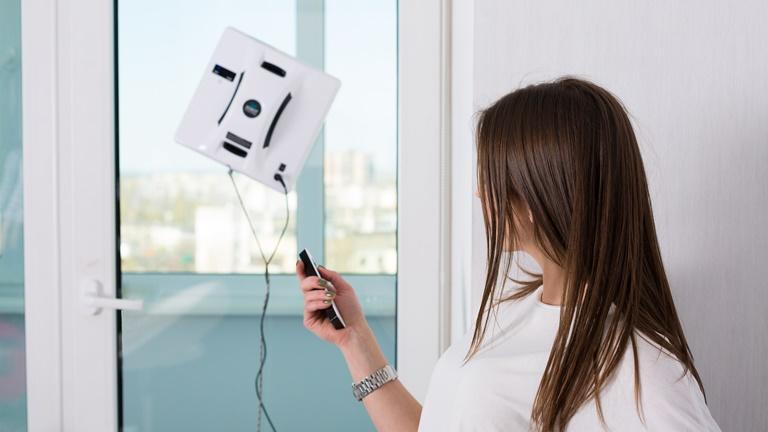 Fensterputzroboter sind vor allem für große Glasflächen geeignet Fensterputzroboter sind vor allem für große Glasflächen geeignet