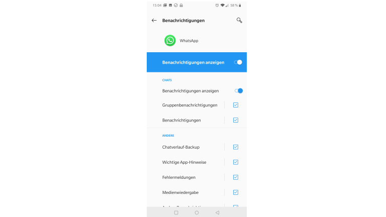 Benachrichtigungstöne in den WhatsApp-Einstellungen aktivieren Benachrichtigungstöne in den WhatsApp-Einstellungen aktivieren