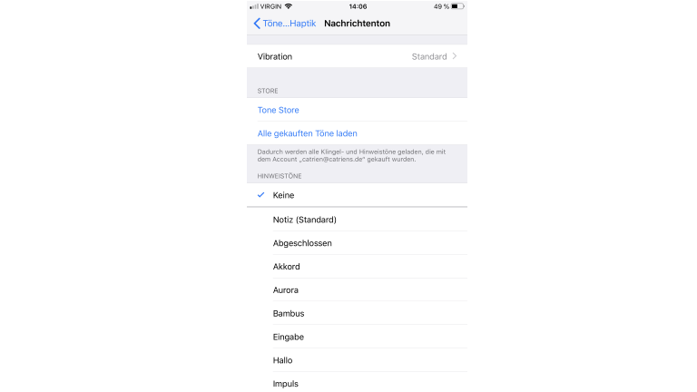 benachrichtigungen-ios Benachrichtigungstöne in den Einstellungen von iOS