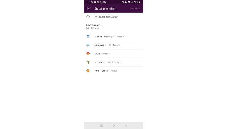 Slack mobile App Slack mobile App