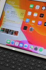 iPad 2019 mit Apple Pencil und iPad OS