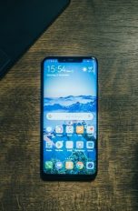 Ein Huawei-Smartphone