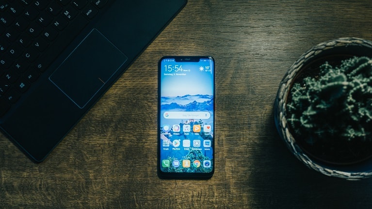 Ein Huawei-Smartphone