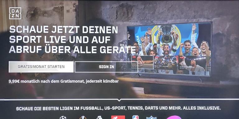 Amazon-Fire-TV-Stick-Fenster DAZN-App На главную Amazon-Fire-TV-Stick-Fenster DAZN-App На главную
