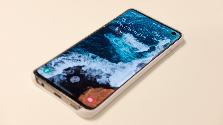 Galaxy S10 mit Punchhole-Notch