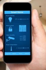 Smart-Home-Sicherheitssystem auf dem Smartphone