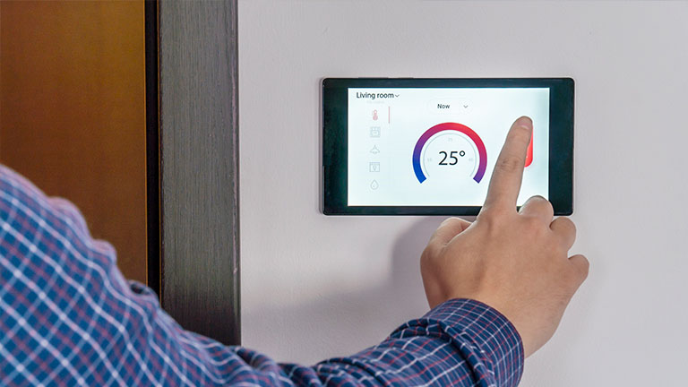 Smart-Home-Fußbodenheizung- Warme Füße per App-inline03 Smarte Fußbodenheizung zeigt Temperatur an