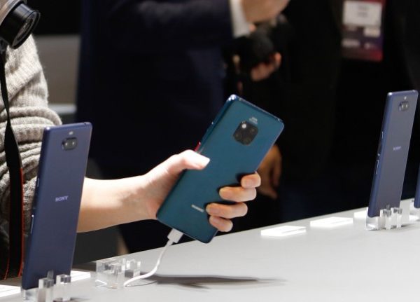 Sony-Smartphones auf Messe