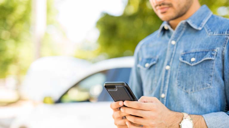 Schaltersteuerung beim iPhone
