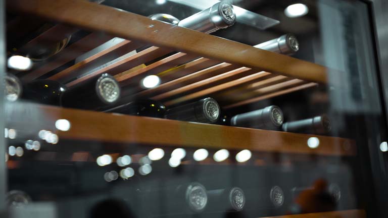 Weinfach im Kühlschrank