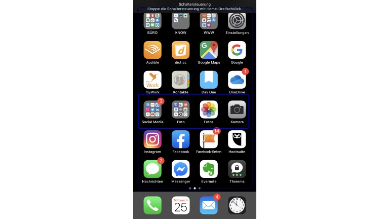 Schaltersteuerung beim iPhone: So nutzt du die Bedienungshilfe Schaltersteuerung beim iPhone mit Kopfbewegung