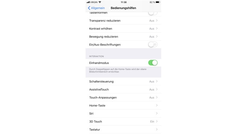Schaltersteuerung beim iPhone: So nutzt du die Bedienungshilfe