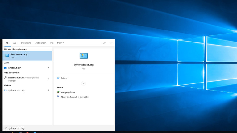 Windows 10 schneller starten lassen – Vor- und Nachteile des Schnellstarts Systemsteuerung bei Windows 10