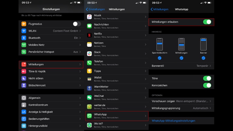 WhatsApp auf der Fitbit nutzen: So empfängst du Nachrichten WhatsApp-Benachrichtigungen erlauben