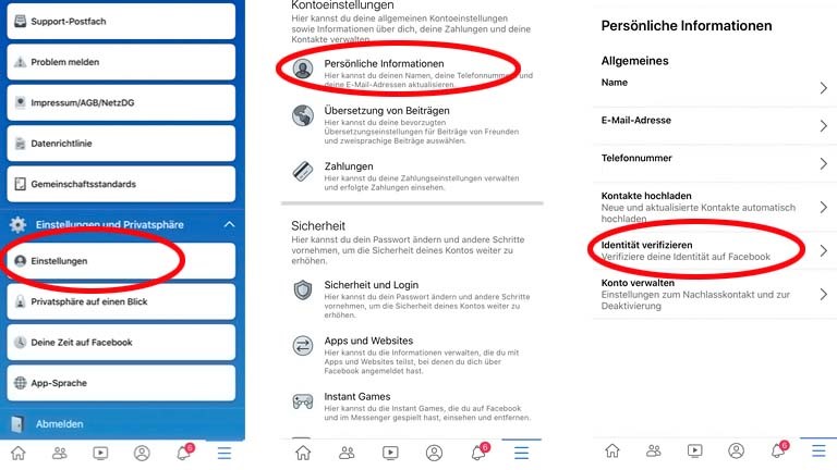 Blauer Haken: So verifizierst du deinen Account bei Instagram und Facebook Blauer Haken: Facebook-Account verifizieren Schritt für Schritt