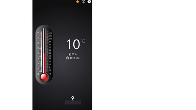 Smartphone als Thermometer: So misst du die Temperatur Thermometer-Apps fürs Smartphone