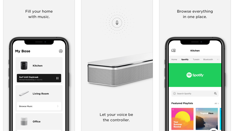 Bose Home Speaker 500 einrichten: Die Bose Music App lässt dich deine Musik zentral steuern