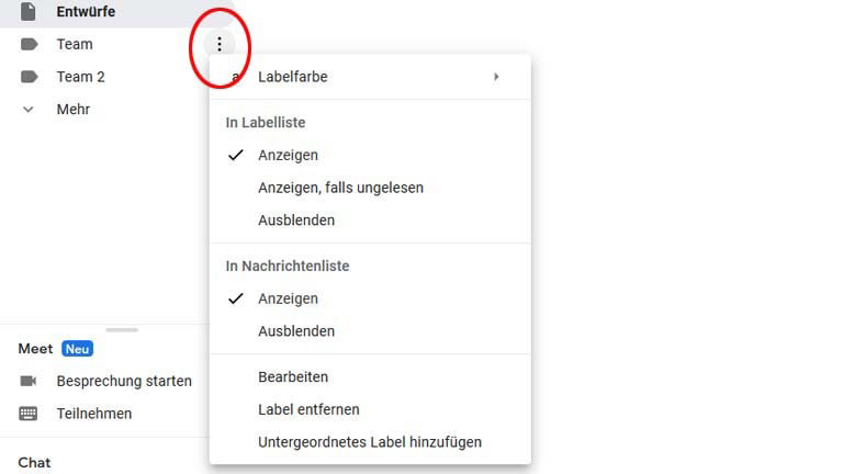 Bei Gmail Label und Filter erstellen: So räumst du dein Postfach auf Gmail-Label nachträglich bearbeiten und löschen: Am Computer hast du gleich mehrere Möglichkeiten