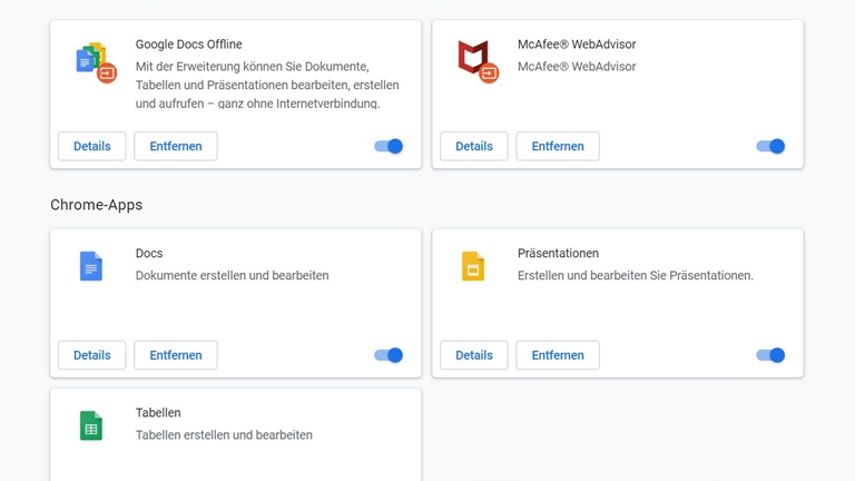 Google-Konto: Sicherheit und Schutz für deinen Account Google Chrome Browsererweiterungen entfernen