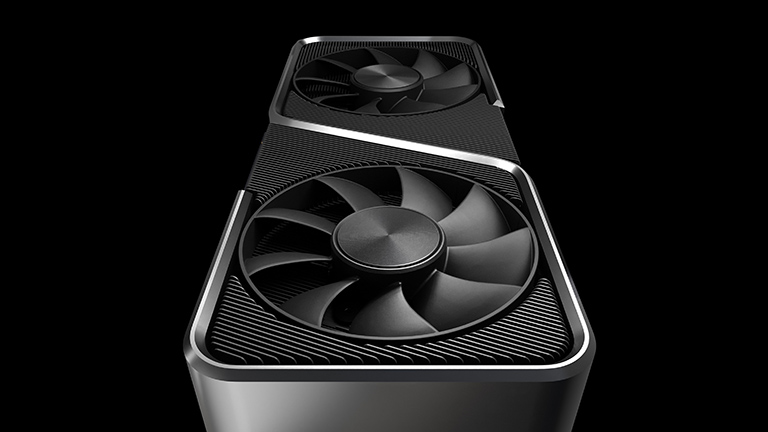 Nvidia GeForce RTX 3000 Ein Blick auf die Lüfter der neuen Nvidia-Grafikkarten der RTX-3000-Serie.