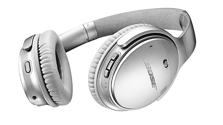 Bose QuietComfort 35 II Die Bose QuietComfort 35 II in Silber.