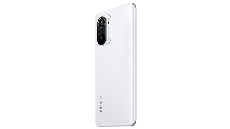 POCO F3 Produktbild des Poco F3 in Weiß.
