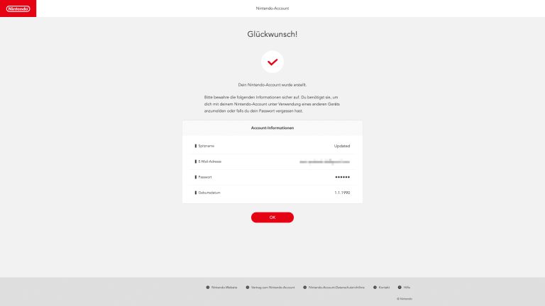 Nintendo-Account-erstellen-6 Screenshot von der Account-Erstellung bei Nintendo.